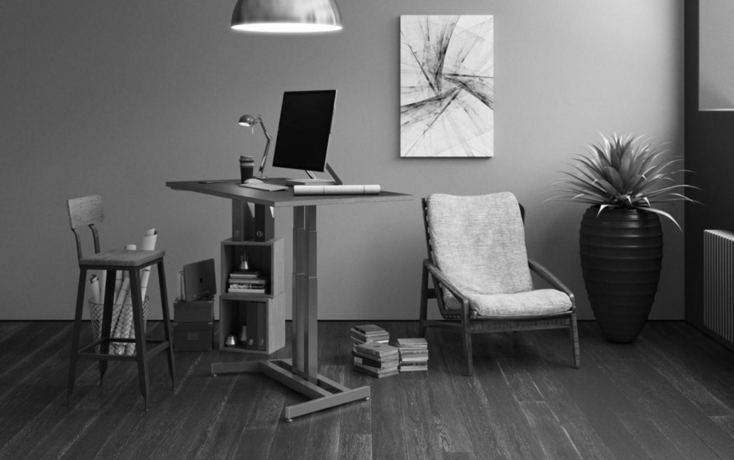 Students collaborating on investment analysis in modern learning space